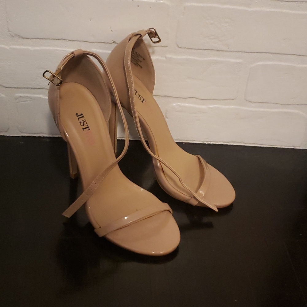 Nude stilettos